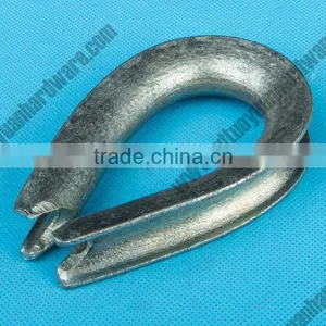 China Supplier US Type Electric Galvanized Wire Rope Thimble Sewing thumbnail-1
