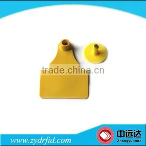 Assets Tracking UHF Passive RFID Animal Ear Tag With H3 RFID Tag thumbnail-2