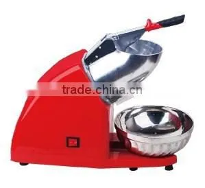 Snow Type 300W and Semi-automatic Control Double Knife Hand Ice Crusher for Sell thumbnail-1