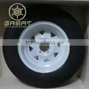 165.1 PCD Hot-selling Trailer Steel Wheel thumbnail-2
