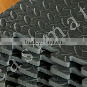 Interlocking Gym Garage Anti Fatigue Floor Play EVA Mats thumbnail-1