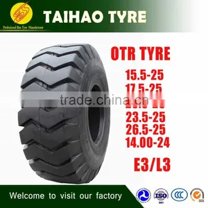 TOP CHINA BRAND EARTHMOVER TYRE 15.5-25 17.5-25 23.5-25 20.5-25 LOADER TYRE OTR TYRE thumbnail-1