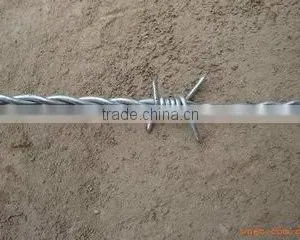 Hot Dipped Galvanized Barbed Wire Price per Roll Barbed Wire Fence Design thumbnail-3