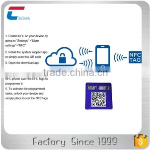 RFID Tamper Proof Fragile Seal Sticker for Cosmetic Anti Counterfeit Logistic Inventory thumbnail-3