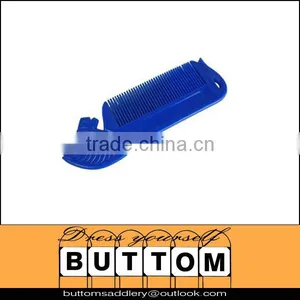 Plastic Horse Head Comb Mane Comb With Plastic Horse Head Plastic Comb With Horse Head Pattern thumbnail-1