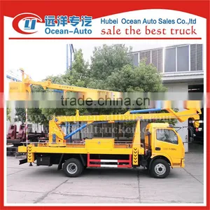 Driving Type 4x2 Manual Gearbox 18m High Working Truck thumbnail-5