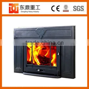 Multi Fuel Cast Iron Inset Type Wood Burning Fireplace With Good Appearance thumbnail-1