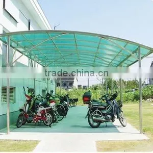 Good Transparency Prefabricated Car Shed/canopy/carport thumbnail-4