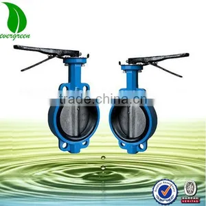 Smith-Cooper International 160 Series Iron Butterfly Valve, Wafer Style, Stainless Steel thumbnail-1