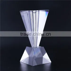 MAIN PRODUCT Unique Design Fashion Engraving Crystal Trophy for Wholesale thumbnail-1
