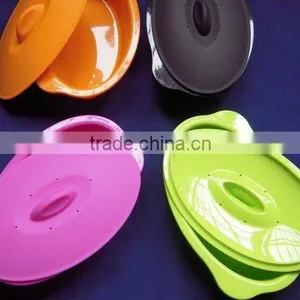 FDA,LFGB Vegetable Foldable Silicone Oval Bowl thumbnail-1