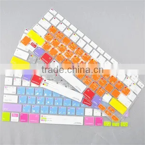 Flexible Fashion Waterproof Keyboard Cover Skin,custom Silicone Keyboard Cover thumbnail-3