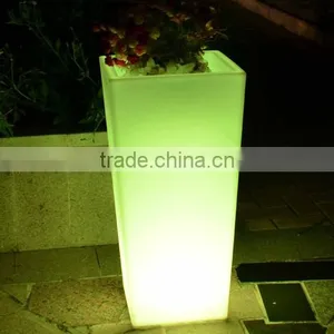 LED Lighted Planter Pots / LED Flower Pot Wholesale thumbnail-1