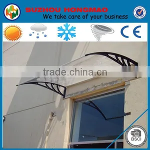 Outdoor Polycarbonate Rain Canopy Awning for Window Awning or Door Canopy thumbnail-2