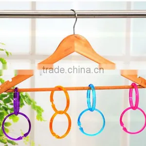 Multi-Function Ties Hanger, Round Plastic Scarf Hanger thumbnail-4