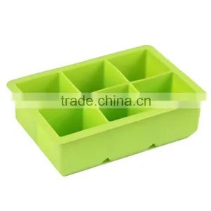 Tovolo King Giant Square Ice Cube Tray Mould Maker Red Silicone Freeze Drink thumbnail-4