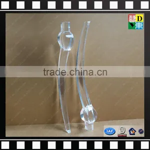 Customzied Plastic Clear Acrylic Furniture Legs From China Manufacturer thumbnail-5