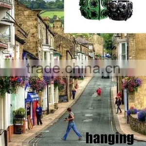 2015 New Design Vertical Garden Hanging Basket Plastic Flower Pot thumbnail-2
