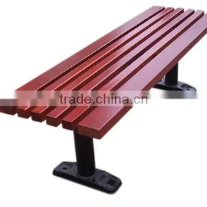Backless Wooden Garden Bench For Sale thumbnail-6