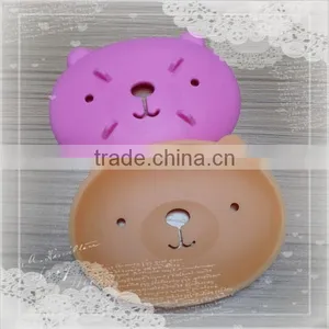 2015 Hot Sell Cartoon Silicone Soap Mat Flower-shaped&pattern Design thumbnail-2