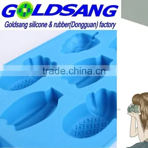 2015 FDA Hot Selling Fruit Shaped Silicone Ice Cube Tray thumbnail-2