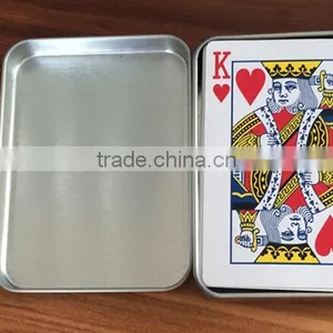 Good Quality Single Metal Packing Poker Packing Tin Box thumbnail-2