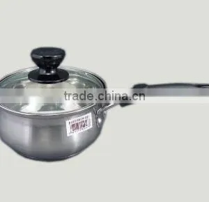 Double Ear Capsuled Bottom Stainless Steel Cookware Cooking Pot thumbnail-2