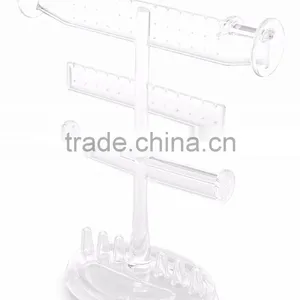 Wholesale Transparent Acrylic Ring Display Stand thumbnail-4