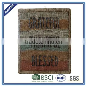 POLY RESIN WALL DECOR WITH LETTERS FOR THANKS GIVEN thumbnail-1
