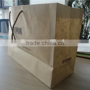 Square Bottom Tyvek Paper Bag With Paper Handle thumbnail-1