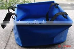 Super Quality Camping Blue Folding Plastic Water Bucket 98012 thumbnail-3