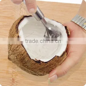 Cheap Stainless Steel Coconut Grater Metal Shredder Coconut Shredder Spiral Slicer thumbnail-1
