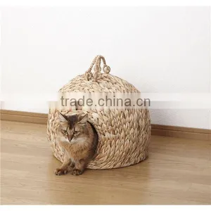 Water Hyacinth Cat House, Indoor Cat House thumbnail-1