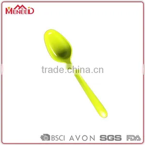 5 Star Hotel Chlear White Melamine Soup Ladle, Food Safety Bulk Chinese Plastic Soup Spoon thumbnail-3