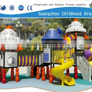 (HD-401 ) Outdoor Plastic Slide for Kids ,plastic Tube Slide Playground Outdoor Climbing Frames Education City Games Kids thumbnail-2