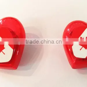 Customs Made July 4th Plastic Heart Led Flashing Light Earrings thumbnail-4