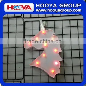 Amazing Led Festival Decoration Colorful Light Unicorn Shaped Holiday Standing Lamps thumbnail-1