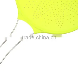 High Quality Silicone Rubber Flat Colored Colanders Decorative Colanders thumbnail-4