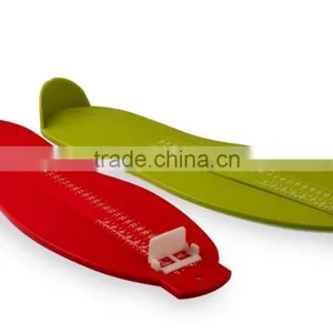 Set of 2 Promotional Customized Logo Plastic Foot Gauge Foot Measure Device thumbnail-1
