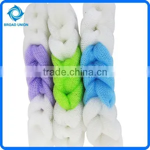 Hot Long Shape Mesh Bath Sponge Mesh Pouf Bath Sponge thumbnail-2