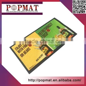 Promotional Rubber Non Woven Fabric Bar Mat thumbnail-1