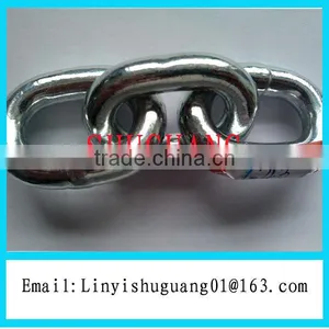 Linyi Shuguang Supply Black Painted Welded G80 Chain thumbnail-1