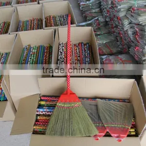 70cm*2.2 cm Wooden Handle Broom Grass thumbnail-3