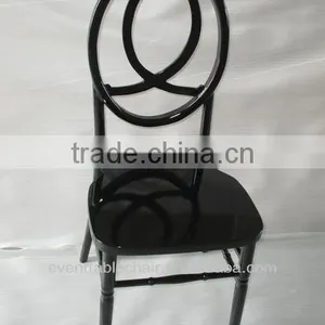 Wooden White Fishback Chair for Banquet Rental thumbnail-1