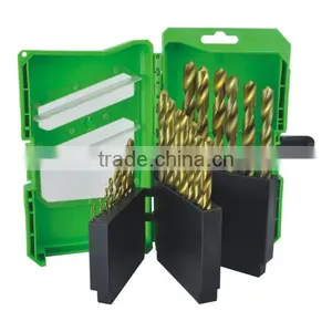 25pcs High Speed Steel DIN 338 Twist Drill Bit Set Hot Selling thumbnail-1