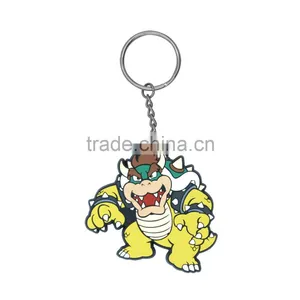 Newest Design High Quality Sport Souvenir Soft Pvc Keychain, 2D/3D Silicone Keyring thumbnail-1