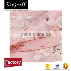 Custom Digital Printed Silk Linen Blend Fabric China Wholesale thumbnail-3