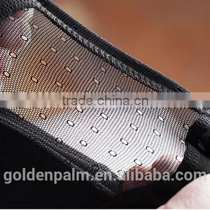 Women Sexy Half Length Mesh Panel Yoga Pants thumbnail-4