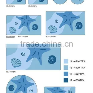 HAND TUFTING BATHMAT SHANDONG BATHMAT LETTER BATHMAT (EV-D019-BM) thumbnail-1
