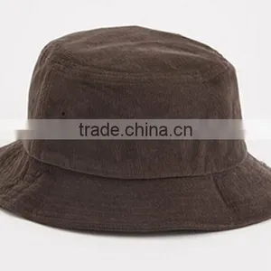 Plain Bucket Hat/Custom Corduroy Hats/Corduroy Bucket Hat thumbnail-3
